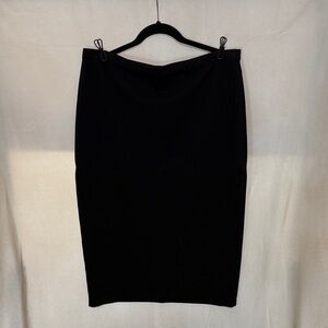 Max Studio Classic Black Pencil Skirt